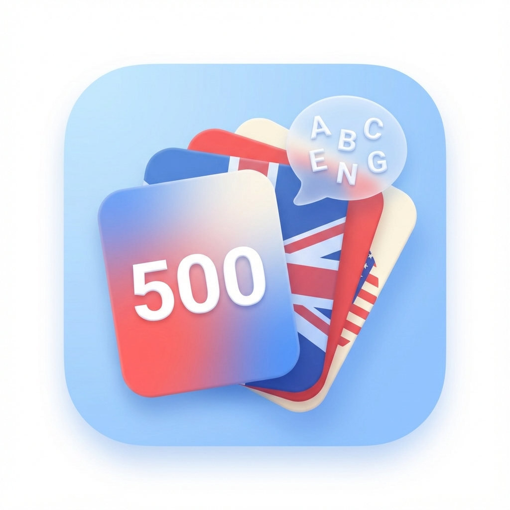 Ícono de 1000 Flashcards Inglés